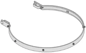 Hymer R&uuml;ckenschutzring Alu, &Oslash; 724mm (0051600)