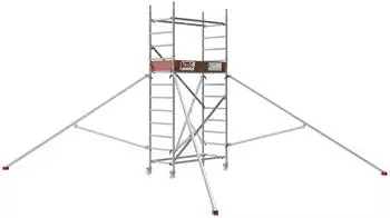 ALTEC Rollfix 2.0 400 Fahrgerüst mit Rollen (Ø125mm) & Dreieckausleger (R04-LR125-DA4-2.0)
