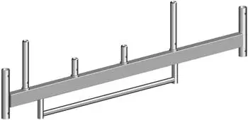 Layher Fahrbalken mit Bügel 1,8 m (1323180)
