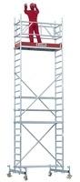 Euroline 9521 Gerüst Sicherheitsaufbau mit Fahrbalken verschiebbar/Auslegern 8,35m