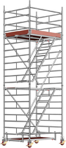 Layher Uni Treppen Treppengerüst 4201 AH 4,5 m