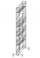 Günzburger Rollgerüst Arbeitshöhe bis 11,50 m (155945)