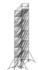 Günzburger Aluminium-Rollgerüst mit Schrägaufstiegen Arbeitshöhe bis 12,40 m (167520)