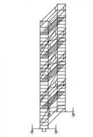 Günzburger Rollgerüst Arbeitshöhe bis 10,50 m (154845)