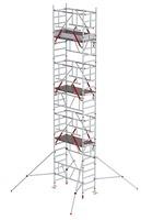 Altrex MiTower PLUS mit HolzPlattformen und Safe-Quick® Geländern Arbeitshöhe bis 7,2m
