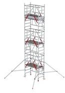 Altrex MiTower PLUS mit HolzPlattformen und Safe-Quick Geländern Arbeitshöhe bis 8,2m