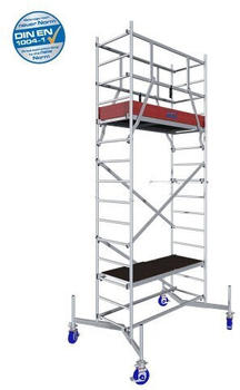 Krause ClimTec 5m mit h&ouml;henverstellbaren Rollen (710284)