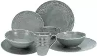 CreaTable Kombiservice "Geschirr-Set Sofia" Service, klassisch elegantes Relief, 8
