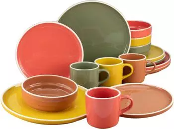 CreaTable Kombiservice INDIAN SUMMER 16-teilig CreaTable Kombiservice INDIAN SUMMER 16-teilig