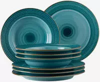 M&Auml;SER Tafelservice "PROSPERO, Geschirr Set, Porzellan" Teller Set