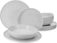 CreaTable Tafelservice "Geschirr-Set Chef Collection" Teller Set, wei&szlig;,...
