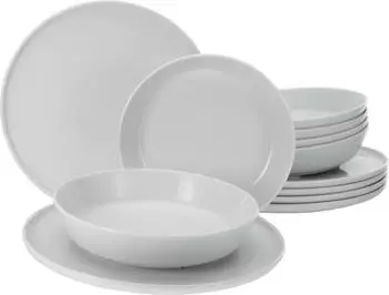 CreaTable Tafelservice Chef Collection 12-tlg weiß
