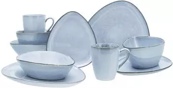 CreaTable Kombiservice Cloudy sky blue (10-tlg.)
