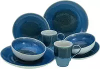 CreaTable Kombiservice "Caldera" irisierende Glasur