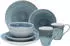 CreaTable Geschirrset Caldera Eisblau 8-tlg