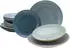 CreaTable Reactive AQUA blau Tafelservice 12-teilig