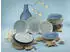 CreaTable Reactive AQUA blau Tafelservice 12-teilig