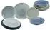 CreaTable Reactive AQUA blau Tafelservice 12-teilig