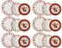 Hutschenreuther Tafelservice Happy Wintertime 18-teilig Red