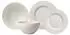 Villeroy & Boch Manufacture Rock Geschirr-Set 4-teilig weiß