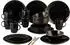 Van Well Glamour Black Kombiservice 24-teilig
