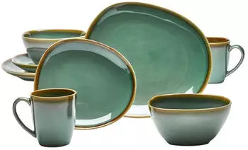 Van Well Kombiservice Sintra 8-teilig Grün