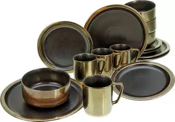 CreaTable MODERN INDUSTRIAL schwarz 16-teilig CreaTable MODERN INDUSTRIAL schwarz 16-teilig
