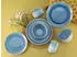 CreaTable Aquarius Kombiservice 16-tlg blau