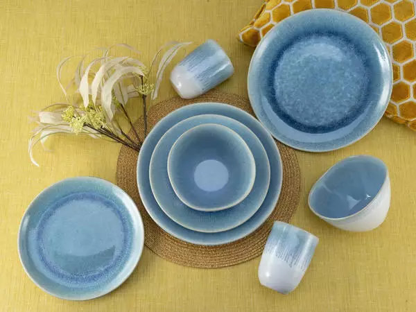 CreaTable Aquarius Kombiservice 16-tlg blau