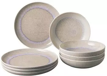 Villeroy & Boch Tafelservice Perlemor SAND 8-teilig beige