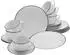 CreaTable Luna Black Line Geschirrset 18-tlg