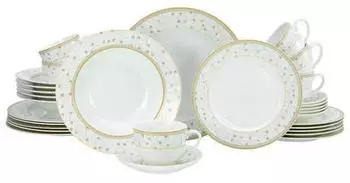 CreaTable Kombiservice 30-teilig Emilia Creme CreaTable Kombiservice 30-teilig Emilia Creme