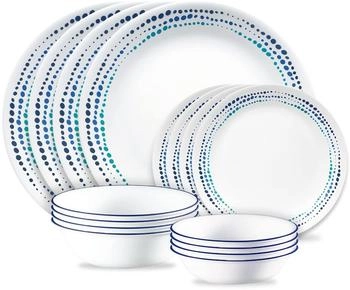 Corelle Ocean Blues Geschirr-Set 16-teilig