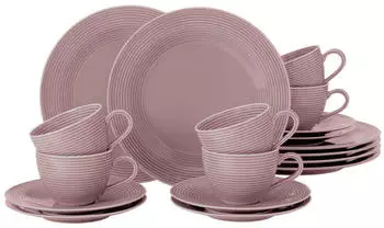 Seltmann Weiden WEIDEN Beat Kaffeeservice 18-teilig altrosa Seltmann Weiden WEIDEN Beat Kaffeeservice 18-teilig altrosa