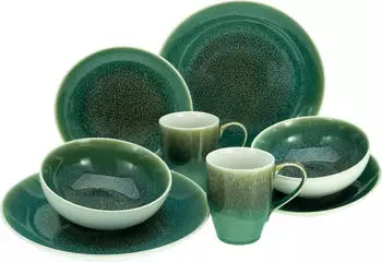 CreaTable Caldera Gr&uuml;n Kombiservice 8-teilig