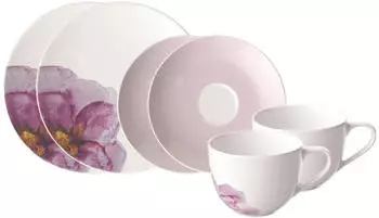 Villeroy & Boch Rose Garden Kaffee-Set 6-teilig Villeroy & Boch Rose Garden Kaffee-Set 6-teilig