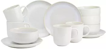 Ritzenhoff & Breker Laredo Fr&uuml;hst&uuml;cksset 12-tlg creme wei&szlig;