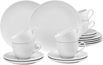 Seltmann Weiden Amina Kaffeeservice 18-teilig Weiß Seltmann Weiden Amina Kaffeeservice 18-teilig Weiß