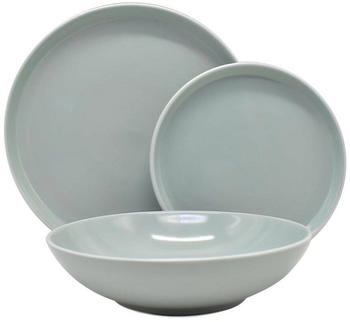 Echtwerk Vintage Tafelservice Nerea Nature-Design 18-tlg Grau Echtwerk Vintage Tafelservice Nerea Nature-Design 18-tlg Grau