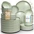 Pure Living Geschirrset Rustic 36-tlg