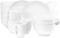 Seltmann Weiden Amina Fr&uuml;hst&uuml;cks-Set 18-teilig - Wei&szlig;