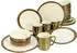 CreaTable Geschirrset Modern Industrial 16-teiliges weiß
