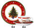 Hutschenreuther Happy Wintertime Kaffee-Set 18-tlg