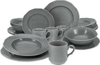 CreaTable Arianne Kombiservice 20-teilig Grau