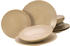 CreaTable Tafelservice Lava Stone Sand (12-tlg.)