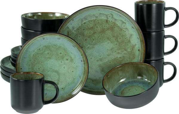 CreaTable Nordic Fjord 16-teilig Grün