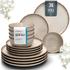 Pure Living Geschirrset Rustic 36-tlg
