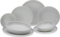 CreaTable Tafelservice "Uno" Teller Set, seidenmatte Glasur