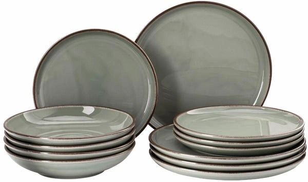 Rosenthal Profi Casual Moss Starterset 12tlg Grün-Braun