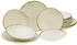 CreaTable Tafelservice Nature Collection (12-tlg.) Cremefarben mit Sprenkeln